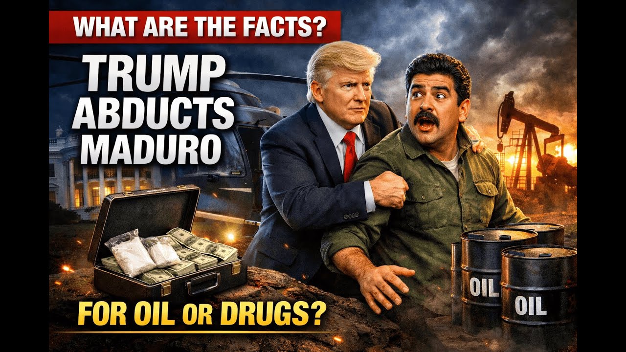 President Trump Abducts Maduro I For the Oil or Drugs  In Venezuela?