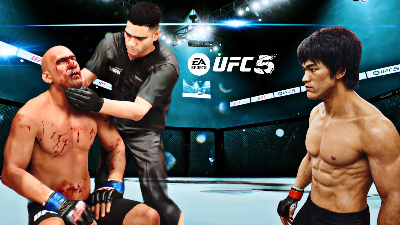 Брюс Ли 🐉 против Марка Коулмана 💪 — Скорость, сила и решающий бой легенд 🔥🥋 (EA SPORTS UFC 5)