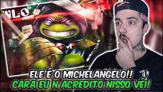 (É O MICHELANGELO?) REAGINDO ao O Último Ronnin [ The Last Ronin ] Prod. Hunter | REACT // NaiReact