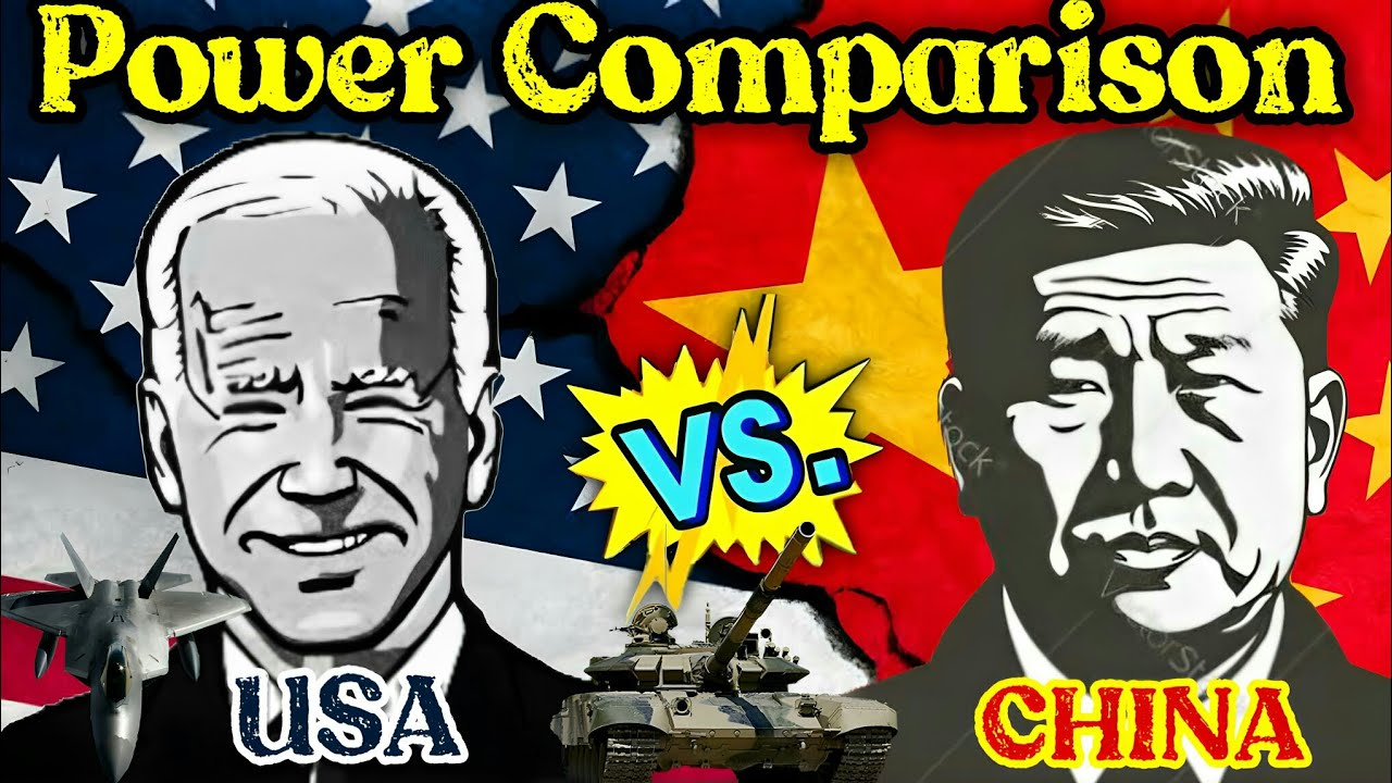 Usa Vs China || Power Comparison || Us vs China Power Showdown || 70s ...