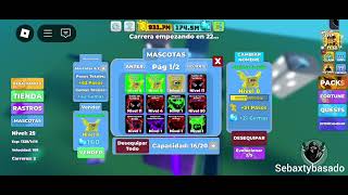 como bugear pets en legends of speed!