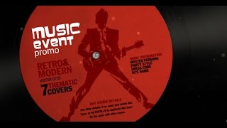 Music Event Promo - After Effects Template Music Event Promo - After Effects Template