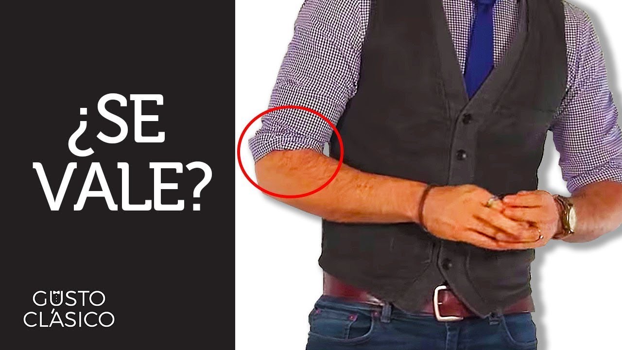 ¿Cuándo es correcto arremangar tu camisa?