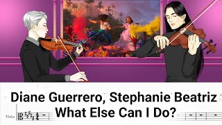 Diane Guerrero, Stephanie Beatriz - What Else Can I Do? (From "Encanto") Violin & Viola Music Sheet