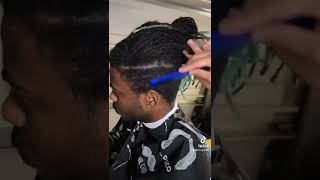 I BLESSED Him!! High fade on dreads #shorts