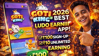 Goti King Ludo App Review 2026 | ₹100 Signup Bonus & ₹10 Unlimited Earning | Best Ludo Earnings app screenshot 2