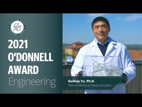 2021 O'Donnell Award in Engineering: Guihua Yu, Ph.D.