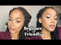 Beginner friendly eyeshadow and foundation routine