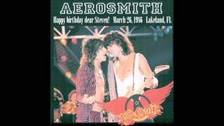 Aerosmith, 26 de marzo 1986. CD2 09 &quot;Train kept a rollin&#39;&quot; (Happy birthday dear Steven!)