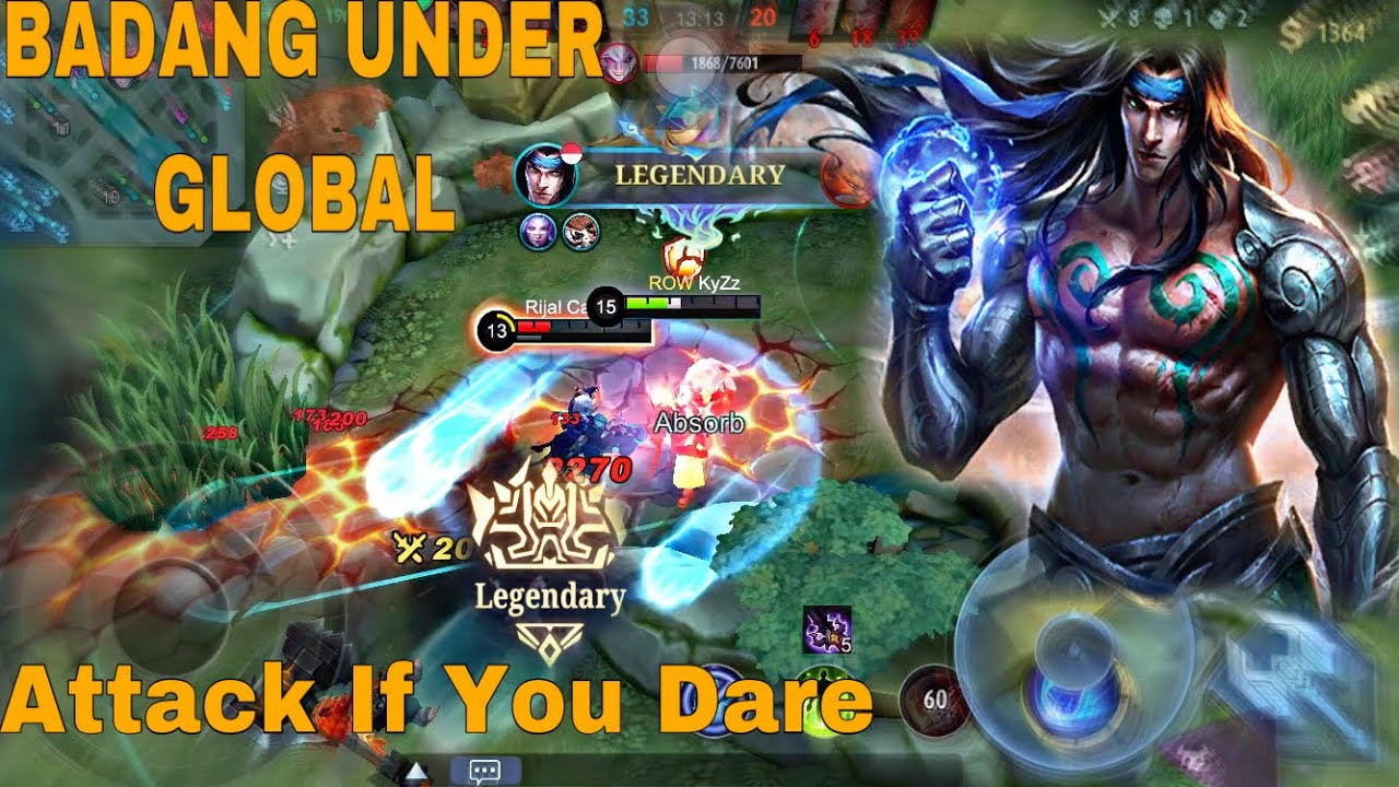 EXECUTE Spell - Badang Under Global Is come!! Attack If You Dare