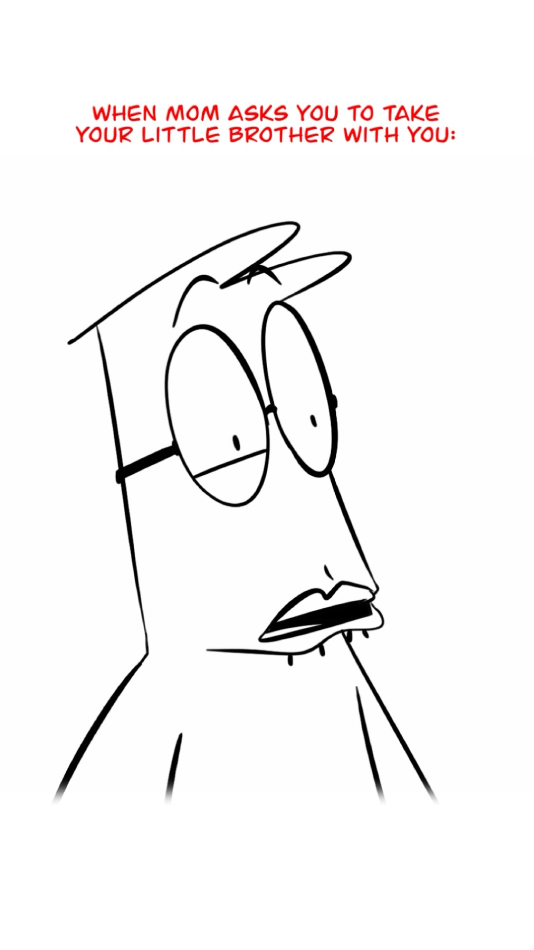 Lil Bro ? (Animation Meme) #shorts