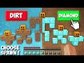 Which GOLEM SHOULD I SPAWN DIAMOND OR DIRT in Minecraft ? NEW SECRET GOLEM !