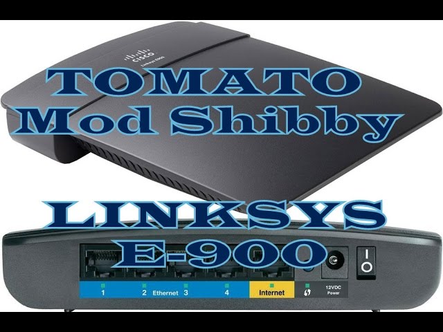 tør jeg er sulten Woods Instalar Firmware Tomato Mod Shibby en Router CISCO Linksys E900 - YouTube