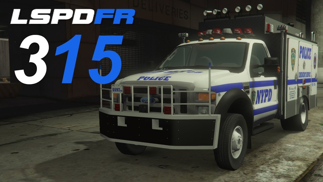 GTA 5 LSPDFR SP #315 New York Police Department (Ford F-550) - YouTube