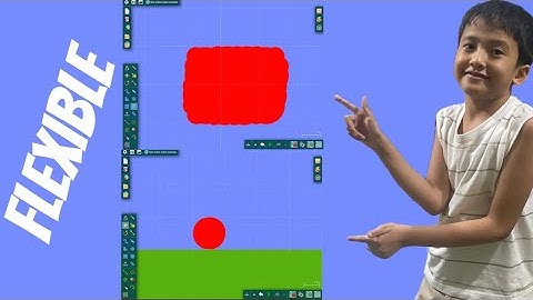 How to make flexible ball in algodoo!