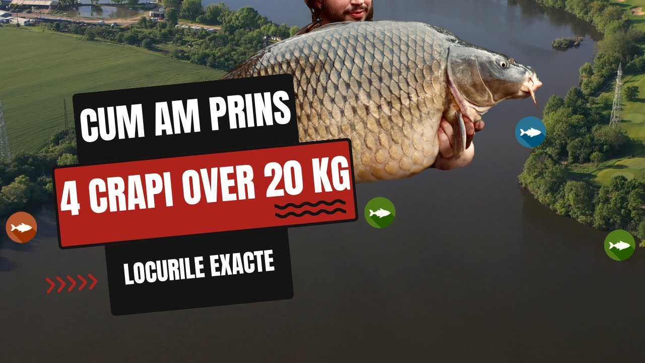 4 crapi over 20kg in 4 zile pe un lac legendar | STRATEGIE COMPLETA DE PESCUIT