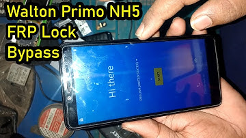 Walton Primo NH5 FRP Lock Bypass || Remove Google Account Walton Primo NH5 || How To Reset Frp Lock