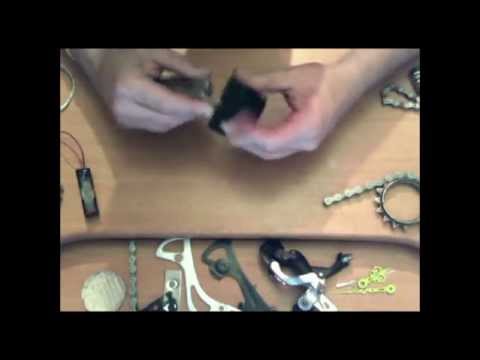 How to create Derailleur rear Clock from recycled bicycle parts