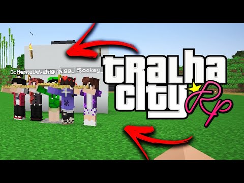 AULA DE FLAUTA EM TRALHA CITY RP no Minecraft