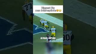 Biggest Big Man Nfl Interceptions