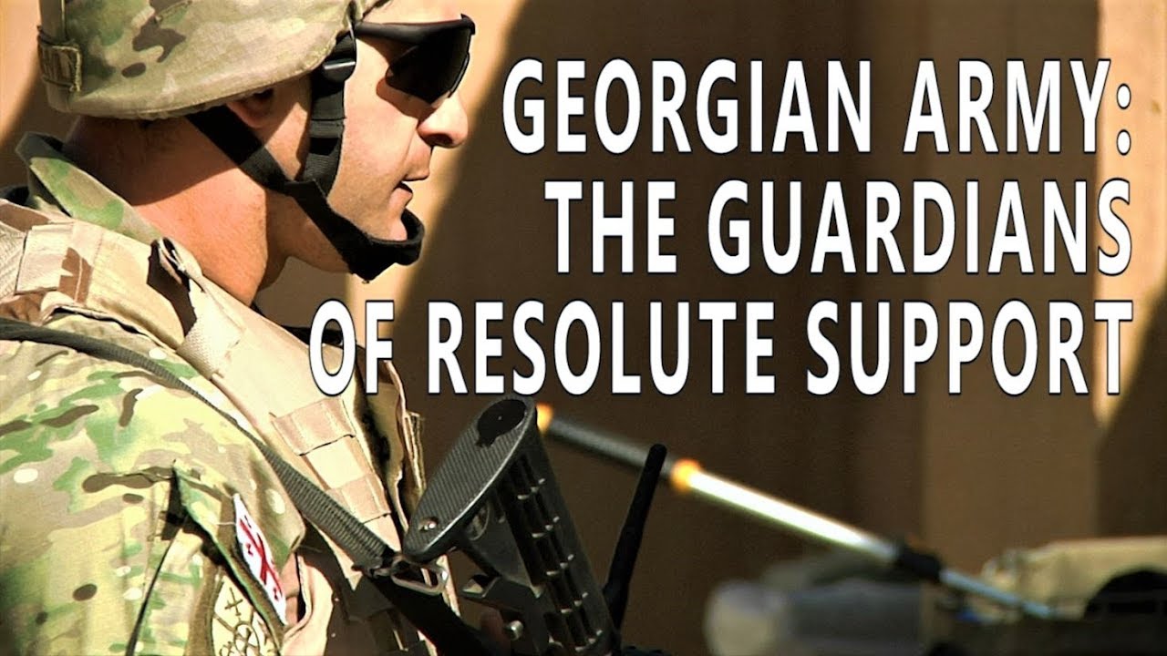 Georgian Ranger Company keeps RS HQ safe day and night - YouTube