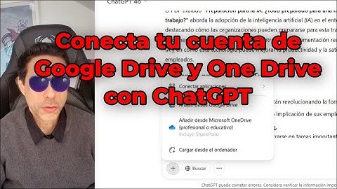 🔗 Cómo Conectar ChatGPT con Google Drive y OneDrive: ¡Ahorra Tiempo y Evita Errores! 🚀