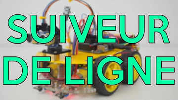 Robot Arduino: Suiveur de ligne