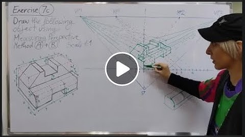 Two Measuring Perspective Methods for accurate drawing in 2-point perspective