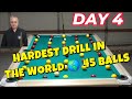 HARDEST Drill in the World 🌎 Day 4 #8ballpool #cuesports #snooker #viral 