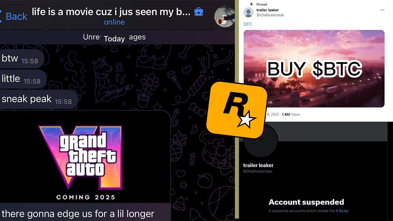 Grand Theft Auto 6 Trailer 1 LEAKED FOOTAGE 100% Explained! (Full Story)