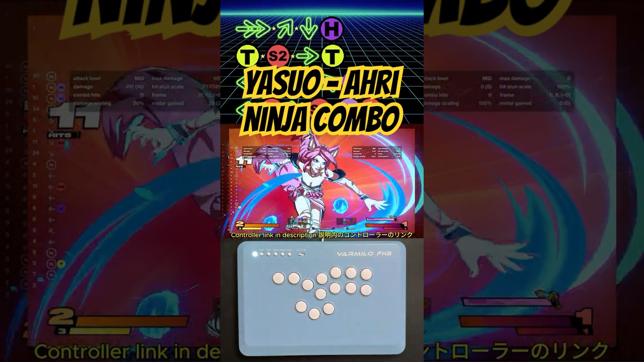 [ 2XKO ] Yasuo - Ahri Ninja Combo 