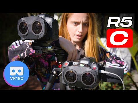 8K 60fps 3D VR180 – Canon R5C vs R5: Which EOS VR camera should you buy?