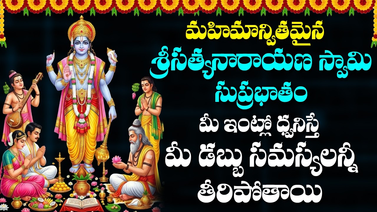 సత్యదేవుని సుప్రభాతం - Satyanarayana Swamy Suprabhatam | Satyanarayana Swamy Songs