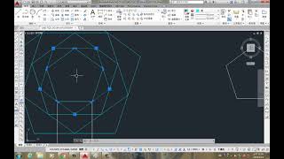 AutoCAD 2016 2D 教學課程 0109 多邊形POLYGON 練習