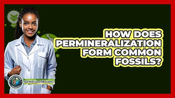 How Does Permineralization Form Common Fossils? - Earth Science Answers