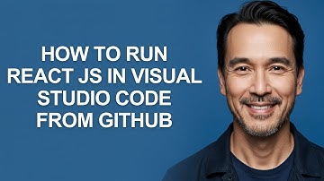 How to Run React Js In Visual Studio Code From Github - KevinHowTo