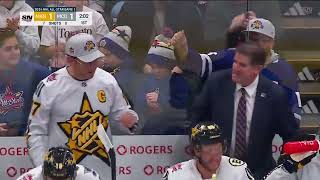 Nick Suzuki sets up Boone Jenner to tie things up!