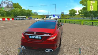 Mercedes CLS 63 AMG - City Car Driving | Logitech G29 Gameplay screenshot 4