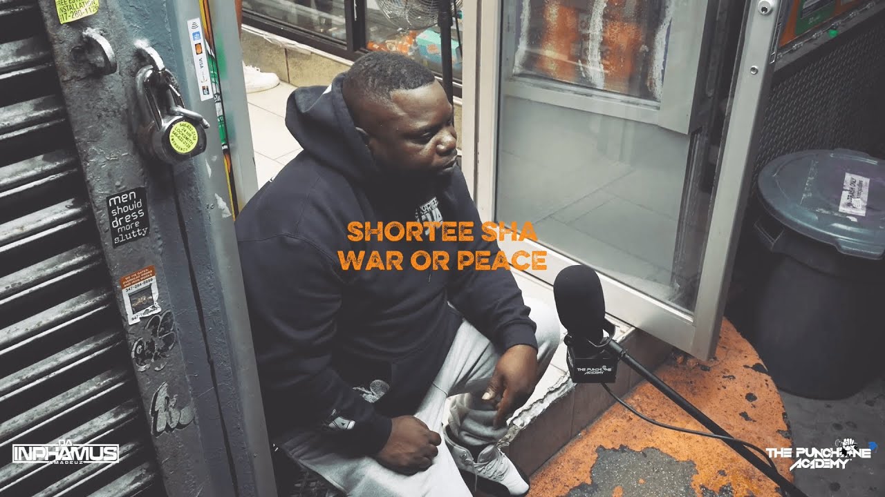 Da Inphamus Amadeuz x Shortee Sha - War Or Peace | The Punchline Academy "Corner Chronicles"