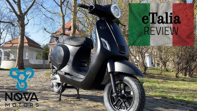 eRETRO Schicker - Review Motors Test Nova YouTube Elektroroller im STAR Premium -