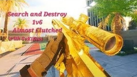 almost clutched this 1v6 // Mw2 #codpartner #youtubegaming