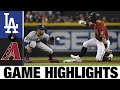 Dodgers vs. D-backs Game Highlights (8/1/21) | MLB Highlights