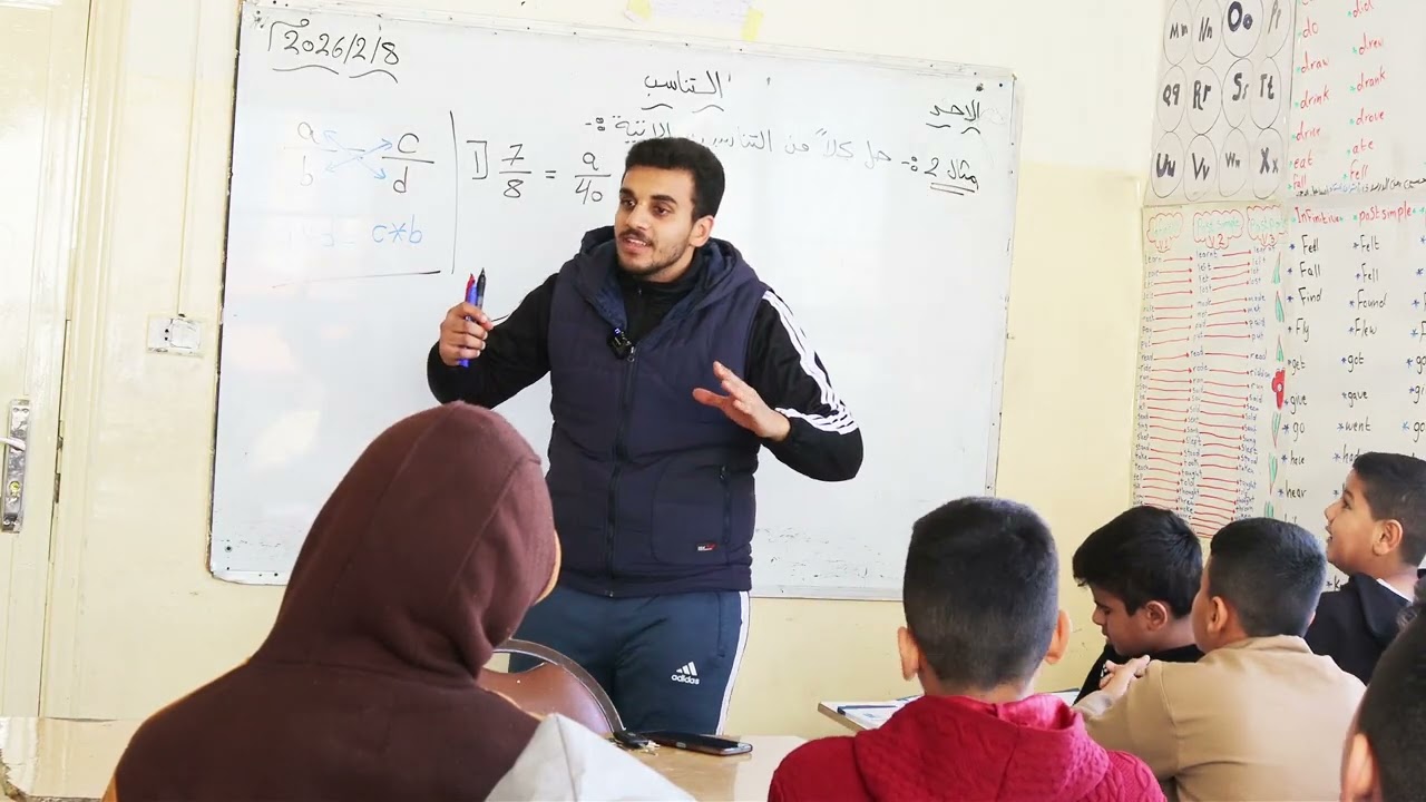 جزء من شرح درس التناسب (وجاهي)