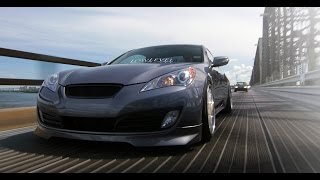 Slammed Genesis Coupe 3.8 by REDICONMEDIA 2022 14,425 views 7 years ago 2 minutes, 19 seconds