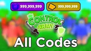 Control Army 2 Codes - Roblox December 2023 