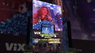 Shakira sorprendió a sus seguidores con un concierto gratuito en Times Square #shakira #timessquare