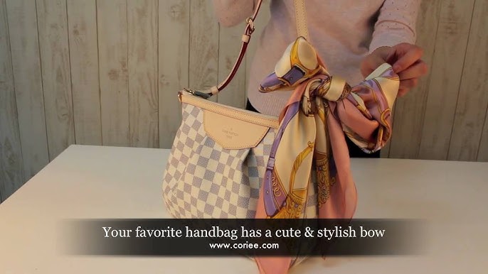 DIY Purse Charm Kit Silk Scarf Twill Handbag Bandeau Bandeaux 