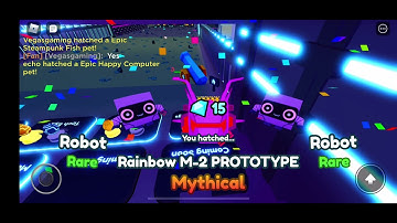 Hatched my 2nd Rainbow M2-PROTOTYPE