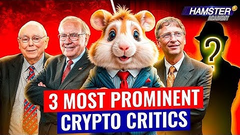 3 Most Famous Crypto Skeptics: Buffett, Gates, Munger Hamster Academy