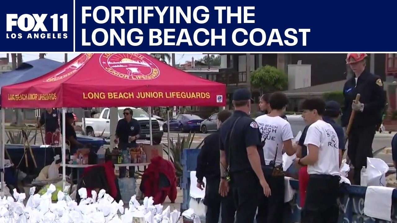 Dangerous surf, eroding shorelines impacting Long Beach coast